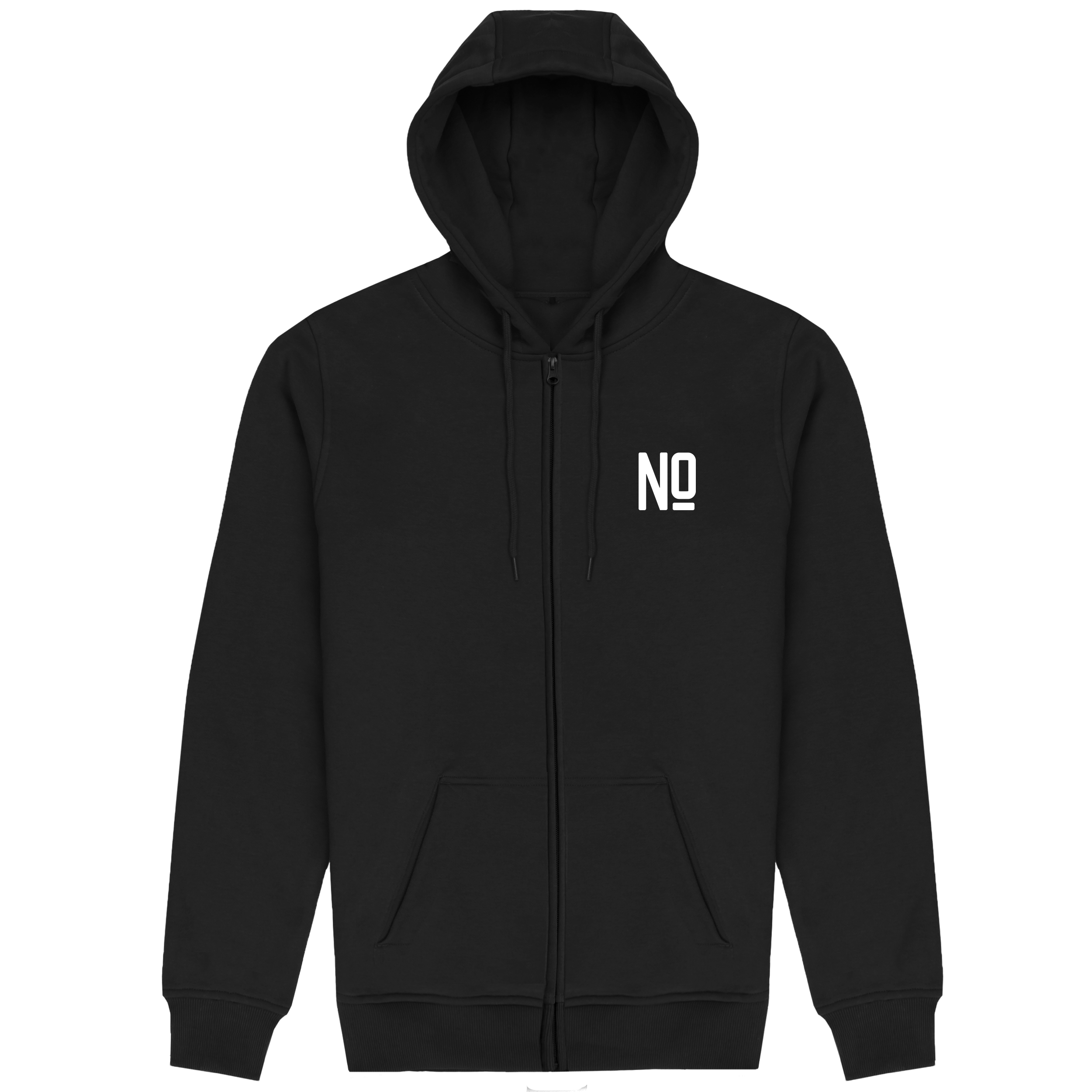 Embroidered Zip Hoodie